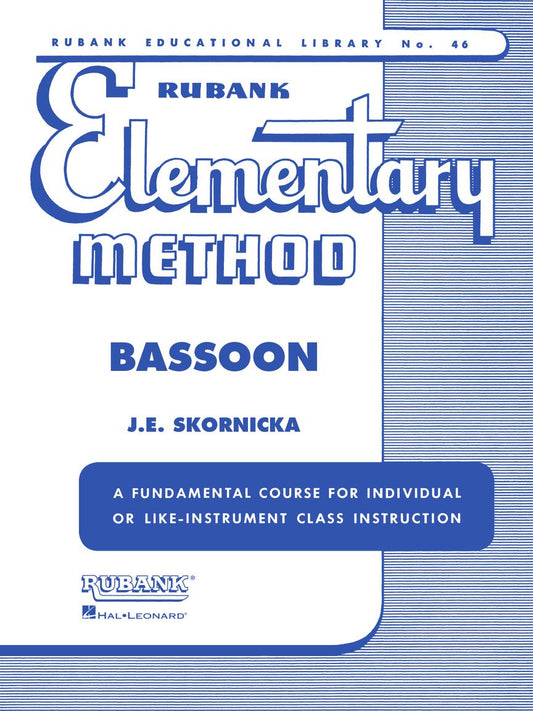 Rubank Elementary Method – Bassoon